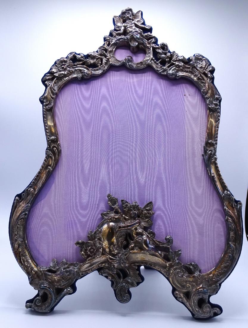 AMERICAN STERLING FIGURAL REPOUSSE FRAME (1 of 4)