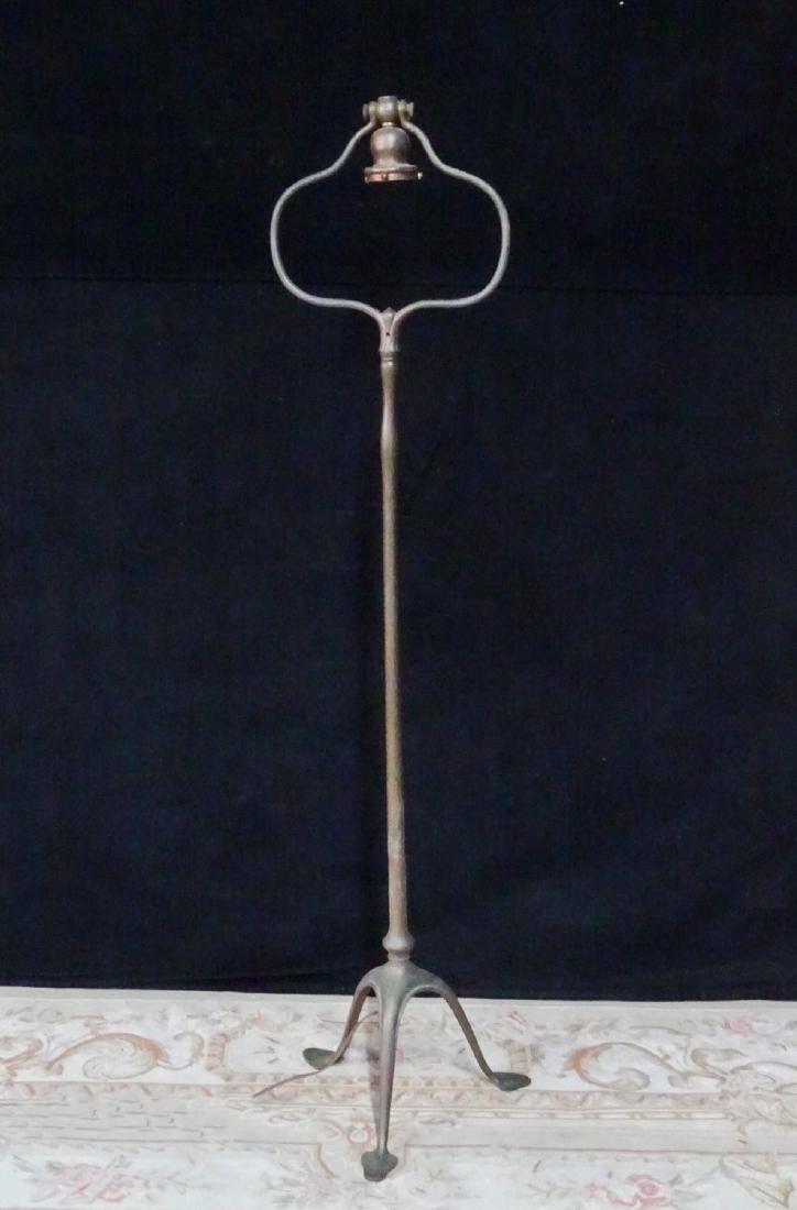 TIFFANY STUDIOS FLOOR LAMP #423: TIFFANY STUDIOS FLOOR LAMP (NO SHADE) 55"H #423