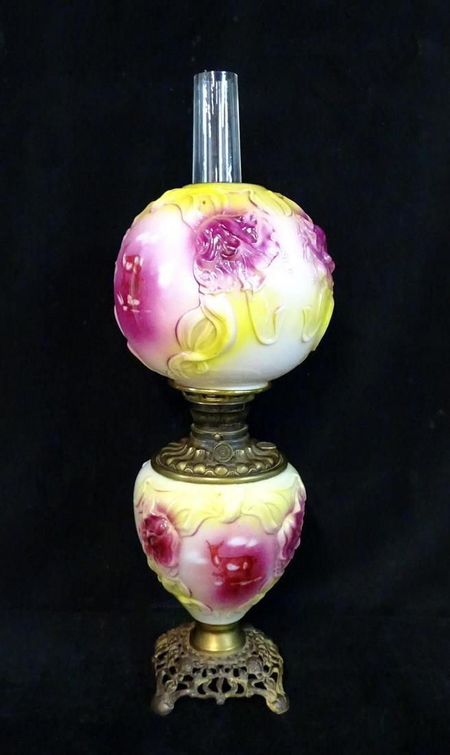 DECORATED GONE WITH THE WIND LAMP: DECORATED GONE WITH THE WIND LAMP 26"H