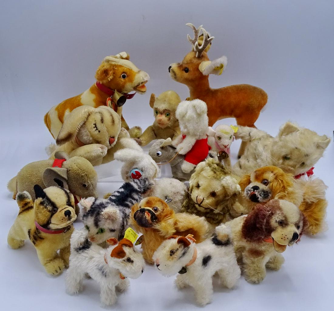 18 PC. ANIMAL COLLECTION: 18 PC. ANIMAL COLLECTION: 14 PCS. STEIFF