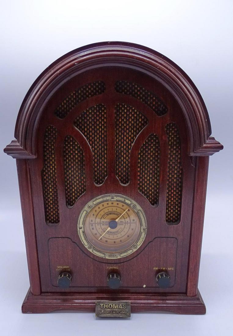 THOMAS RADIO COLLECTOR'S EDITION: THOMAS RADIO COLLECTOR'S EDITION 14"H 10"W 8"D