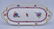 HEREND PORCELAIN 2 HANDLE TRAY