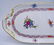 HEREND PORCELAIN 2 HANDLE TRAY - 2