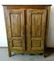 19TH C. FRENCH 2 DOOR OAK CABINET