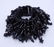 GERDA LYNGGAARD FOR MONIES BLACK COMPOSITION MESH