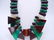 ART DECO REVIVAL HARDSTONE & AGATE NECKLACE WITH GOLD - 3