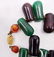ART DECO REVIVAL HARDSTONE & AGATE NECKLACE WITH GOLD - 5