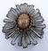 2 C. 1960 SCHREINER BROOCHES (1 WITH LAVENDER CABOCHON) - 6