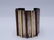C. 1980 14KT GOLD & STERLING SILVER BANGLE BRACELET
