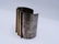 C. 1980 14KT GOLD & STERLING SILVER BANGLE BRACELET - 2