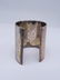 C. 1980 14KT GOLD & STERLING SILVER BANGLE BRACELET - 4
