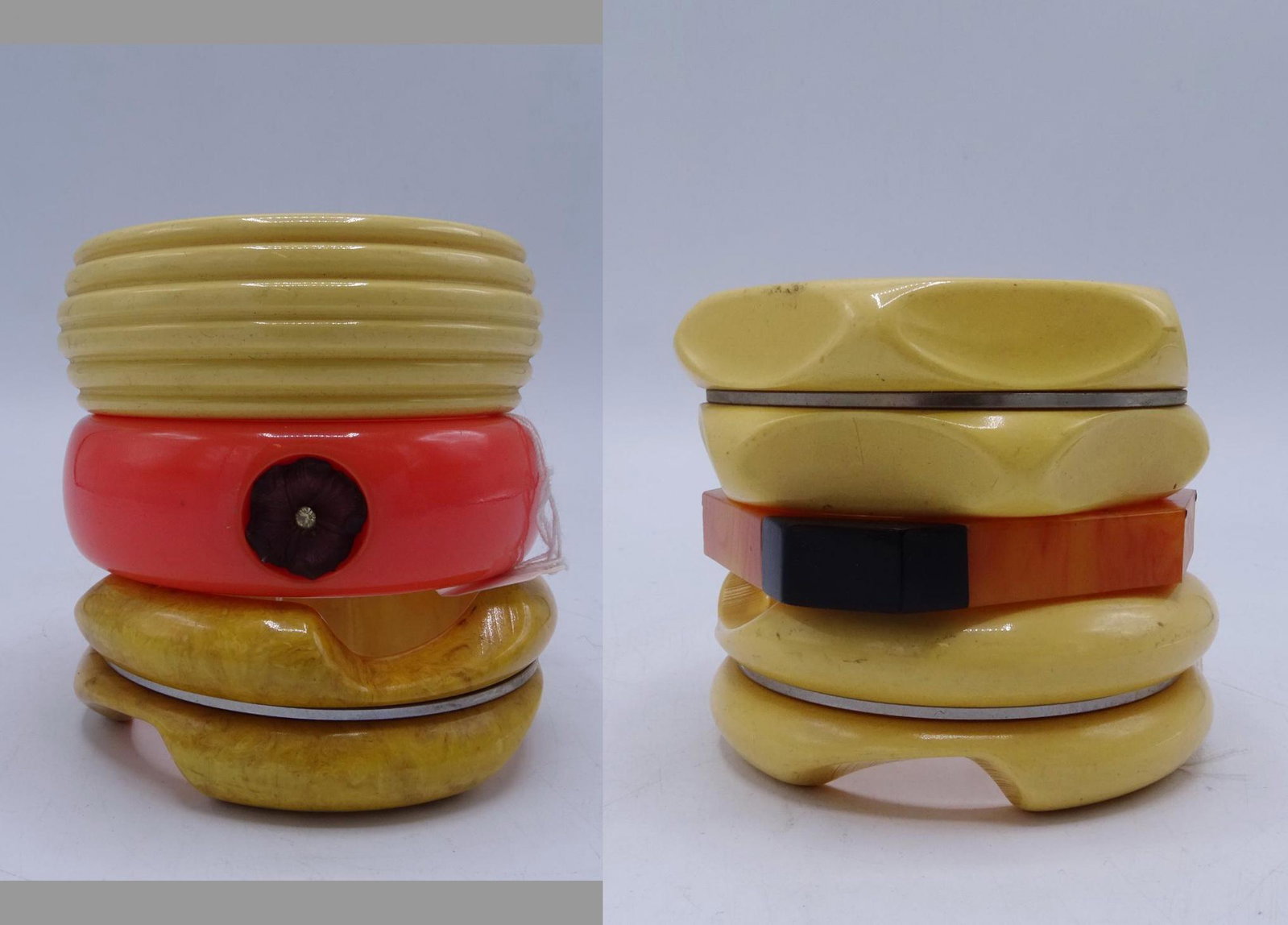 LOT 6 BAKELITE BRACELETS: LOT 6 BAKELITE BRACELETS GEOFFREY BEENE FOUNDATION