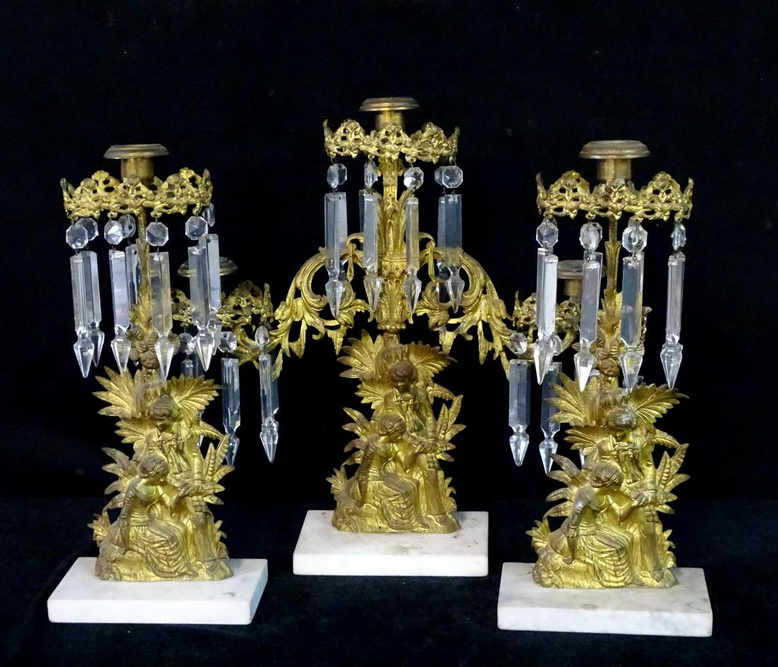 3 PC. GIRONDOLE SET 16"H: 3 PC. GIRONDOLE SET 16"H