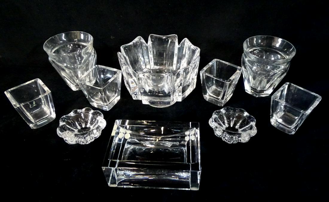 LOT CRYSTAL INC. BACCARAT, DAUM & ORREFORS: LOT CRYSTAL INC. BACCARAT, DAUM & ORREFORS