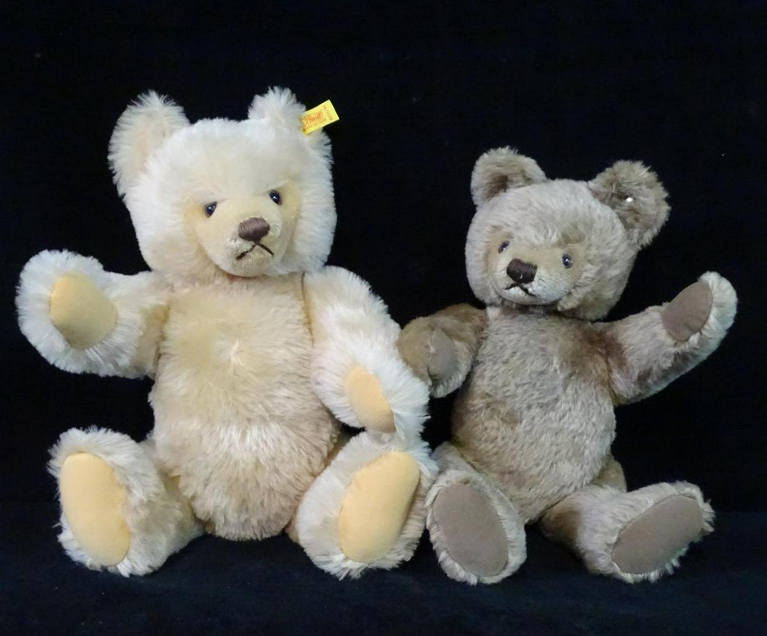 2 STEIFF TEDDY BEARS: 2 STEIFF TEDDY BEARS