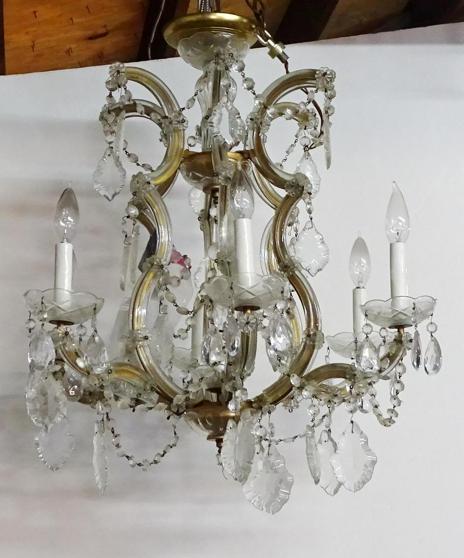 VENETIAN STYLE 7 LIGHT FIXTURE 27"H: VENETIAN STYLE 7 LIGHT FIXTURE 27"H