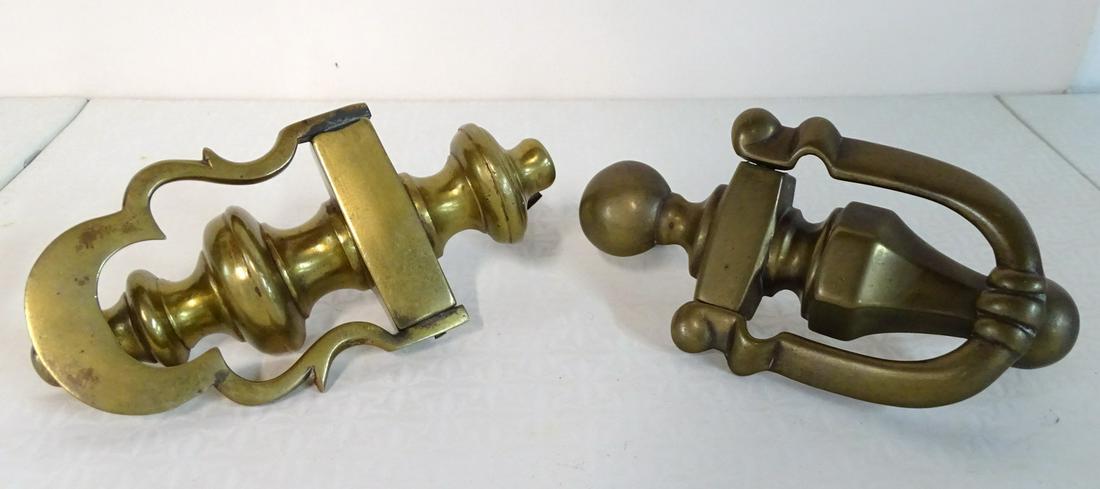 2 FEDERAL DOOR KNOCKERS 6.5"H TALLEST: 2 FEDERAL DOOR KNOCKERS 6.5"H TALLEST