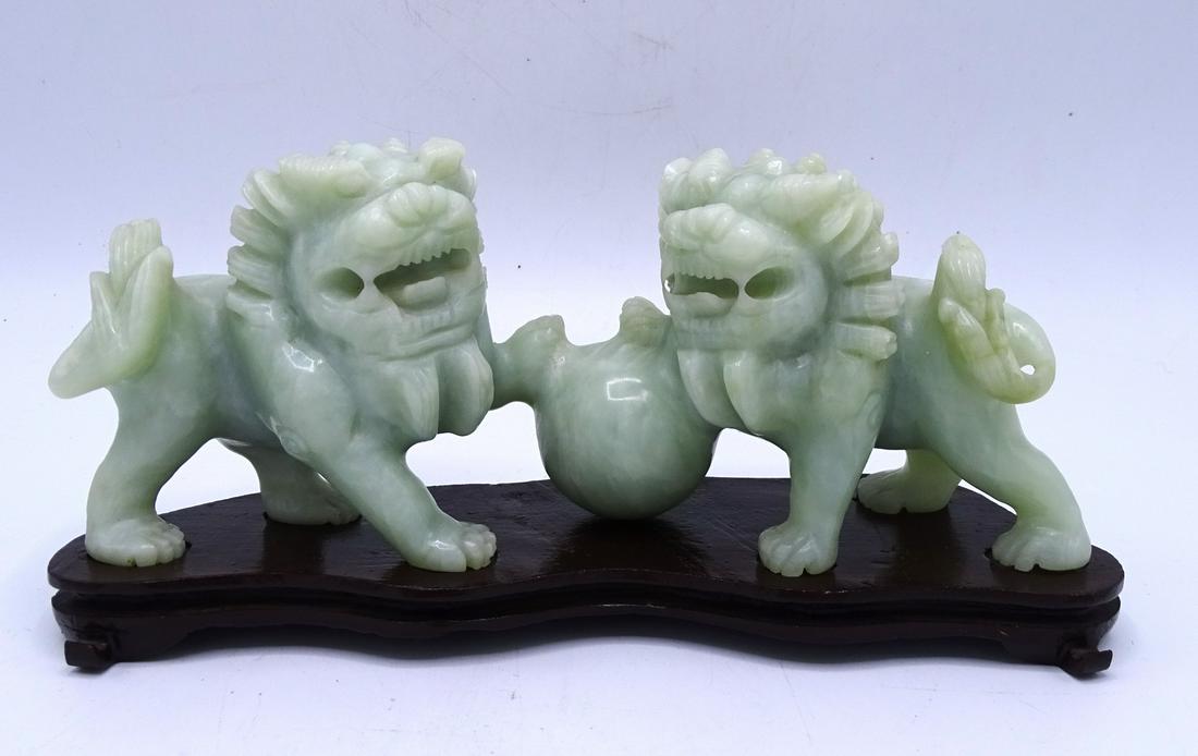 PR. OF JADITE FOO DOGS: PR. OF JADITE FOO DOGS, 5X10
