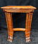 NEST 4 SATINWOOD & ROSEWOOD ENGLISH INLAID TABLES 27"H