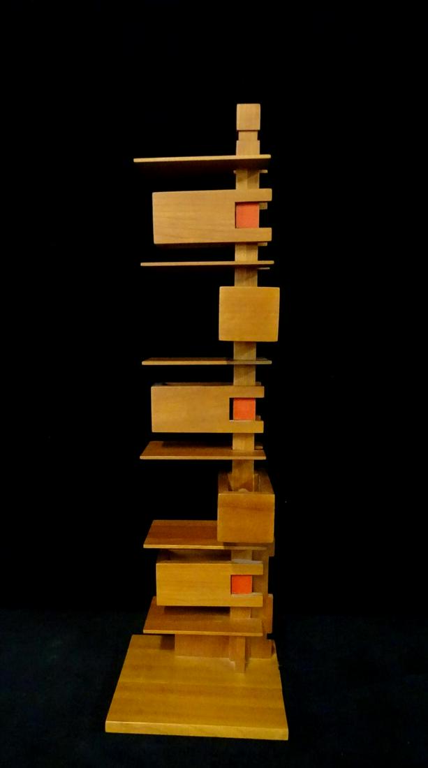 YAMAGIWA FRANK LLOYD WRIGHT TALIESIN III ARCH TABLE: YAMAGIWA FRANK LLOYD WRIGHT TALIESIN III ARCH TABLE LAMP 1994 30"H