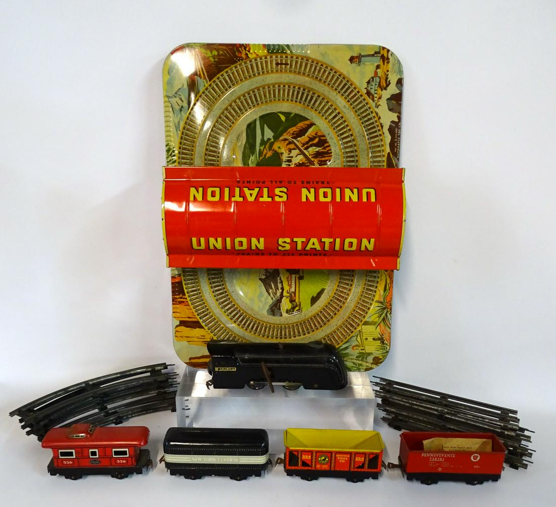 MARX TRAIN & AUTOMATIC TOY CO. UNION STATION: MARX TRAIN & AUTOMATIC TOY CO. UNION STATION