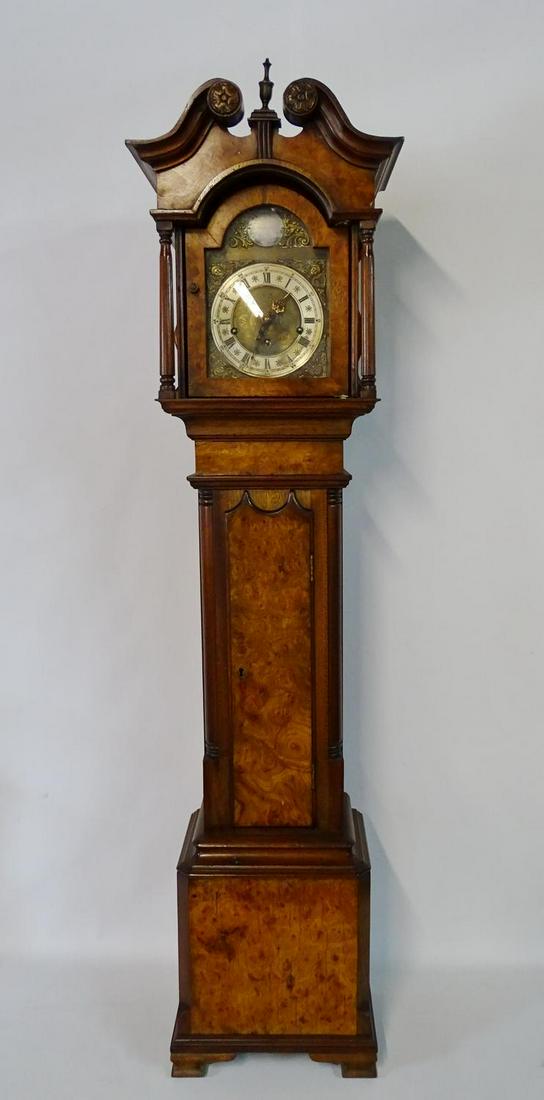 JOHN THOMPSON LONDON GRANDMOTHER CLOCK (SPRING: JOHN THOMPSON LONDON GRANDMOTHER CLOCK (SPRING MECHANISM)