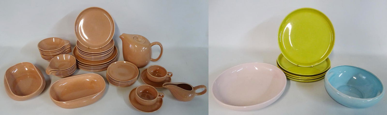 40 PCS. RUSSEL WRIGHT STUBENVILLE CHINA (IROQUOIS &: 40 PCS. RUSSEL WRIGHT STUBENVILLE CHINA (IROQUOIS & MODERN ETC.)