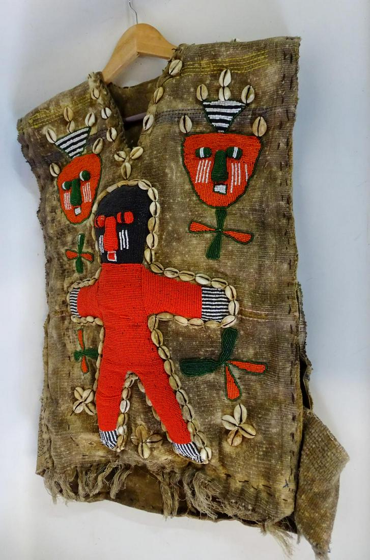 AFRICAN VEST (26" LONG, 17" WIDE): AFRICAN VEST (26" LONG, 17" WIDE)