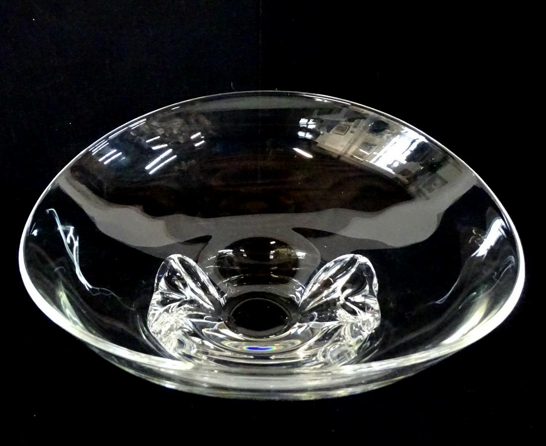 STEUBEN BOWL 4"H 11" DIA. (1 of 3)