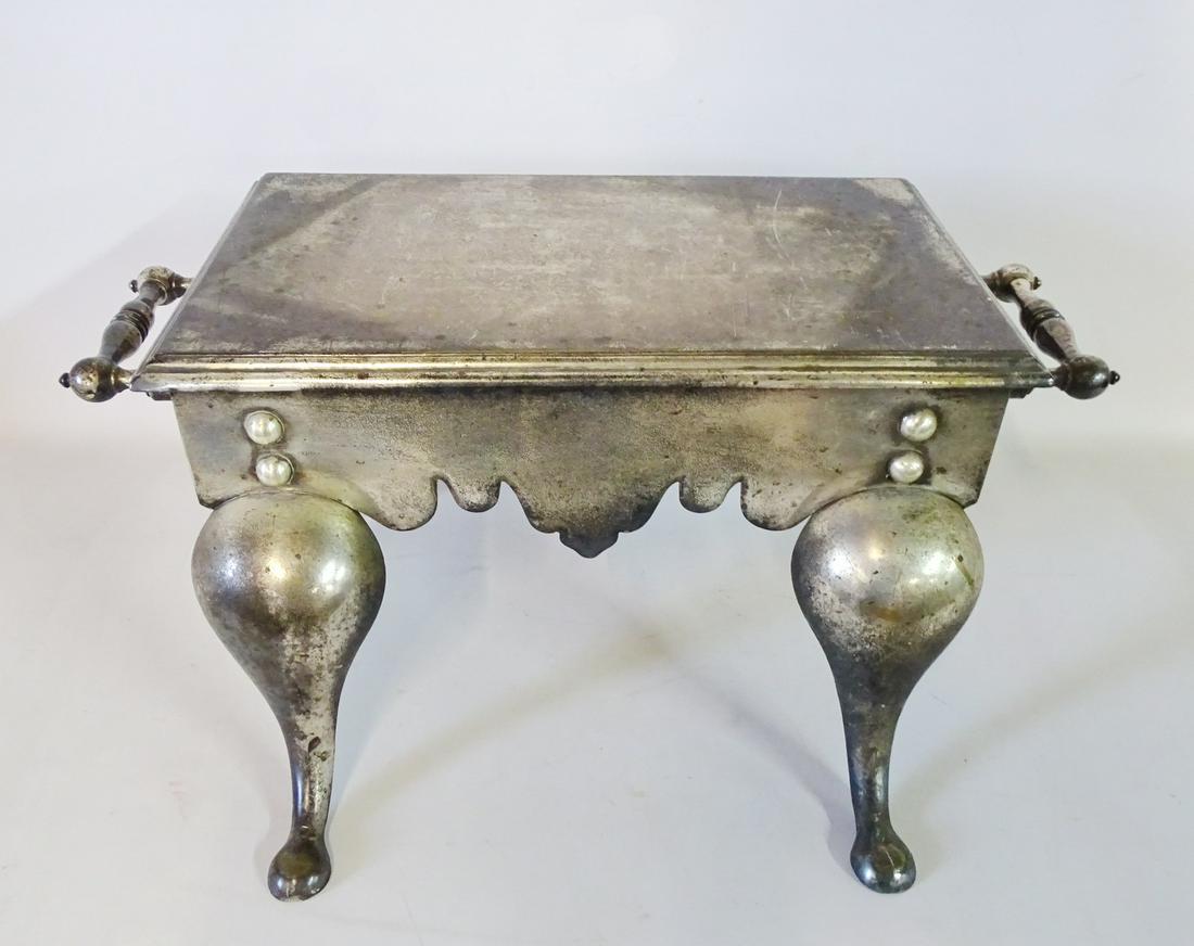 19TH C. ENGLISH TRIVET 10.5"H 22.5"W 14"D (1 of 3)