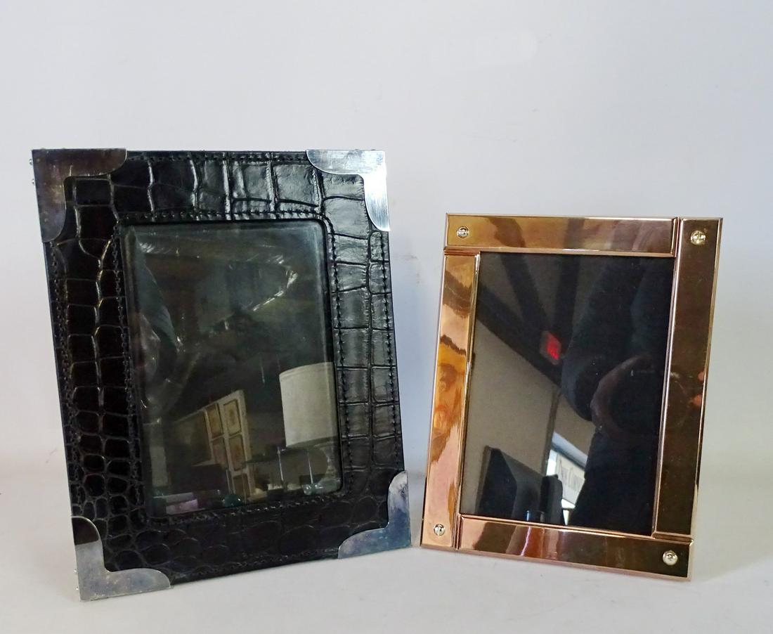 2 RALPH LAUREN PICTURE FRAMES 10.25X8.25" LARGEST (1 of 7)