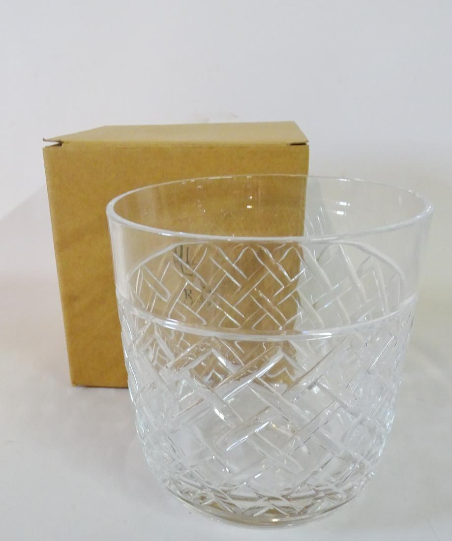 RALPH LAUREN CUT CRYSTAL ICE BUCKET 7"H (1 of 3)