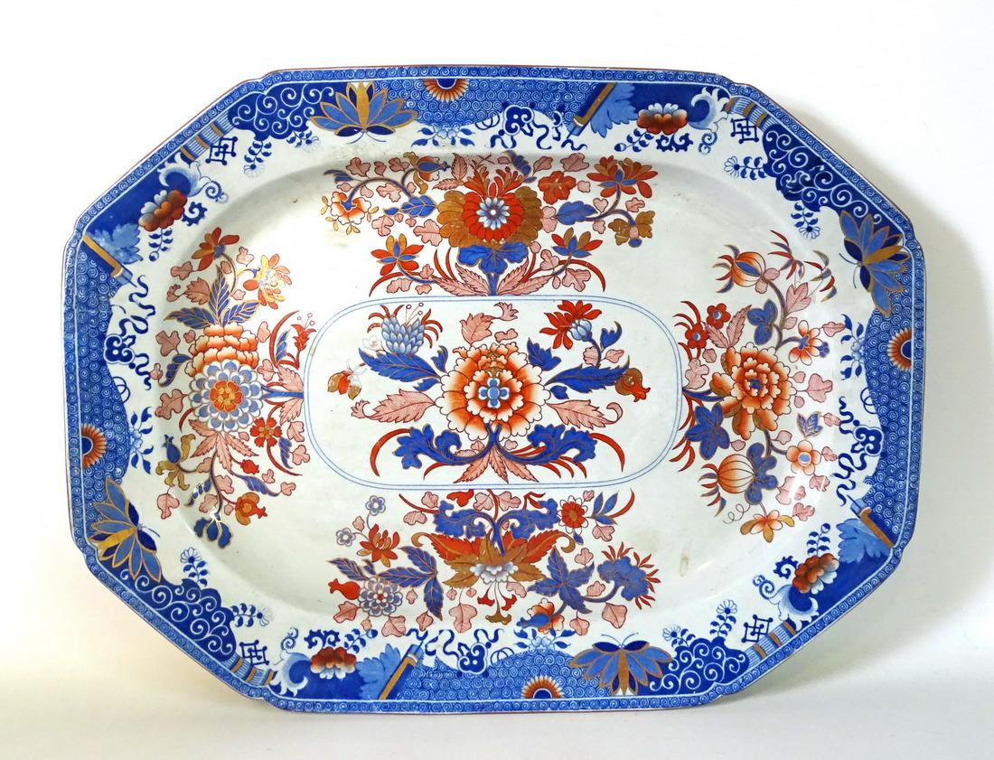 SPODE ENGLISH PLATTER 14.5 X 19": SPODE ENGLISH PLATTER 14.5 X 19"