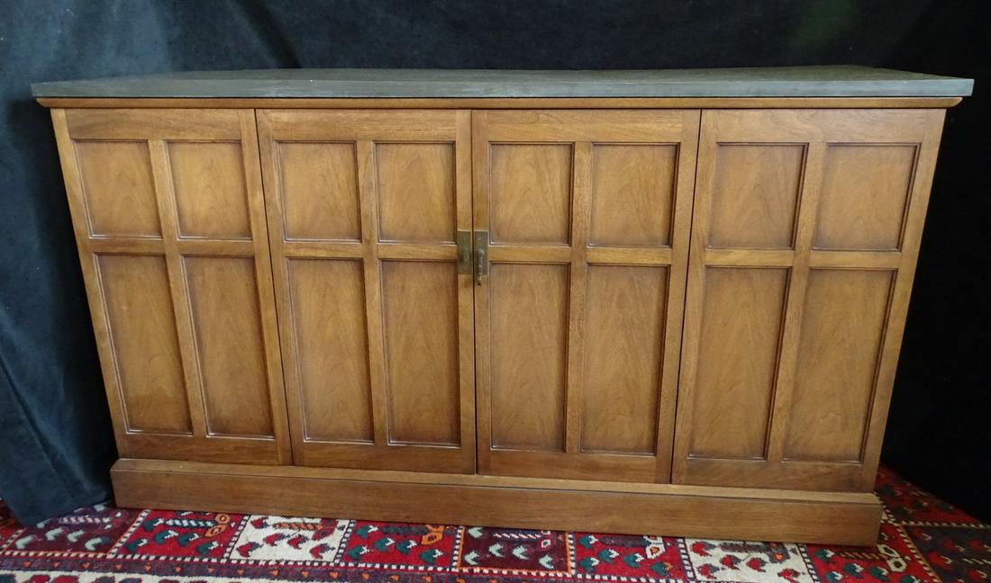 HENREDON SLATE TOP SERVER 33"H 58"W 19"D (1 of 6)