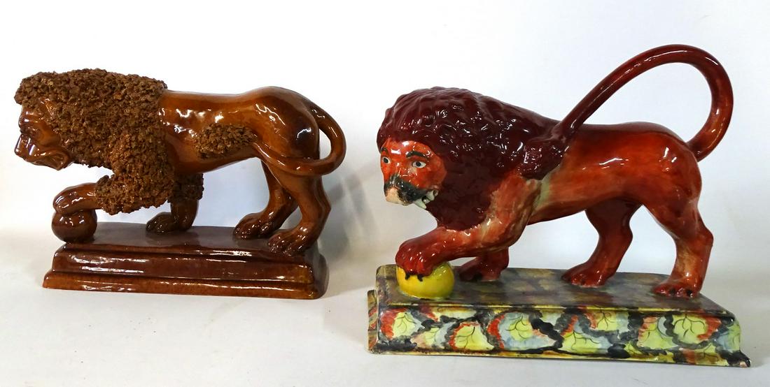 PORCELAIN LIONS (2): 1 MOTTAHEDEH ITALY, 1 (1 of 10)