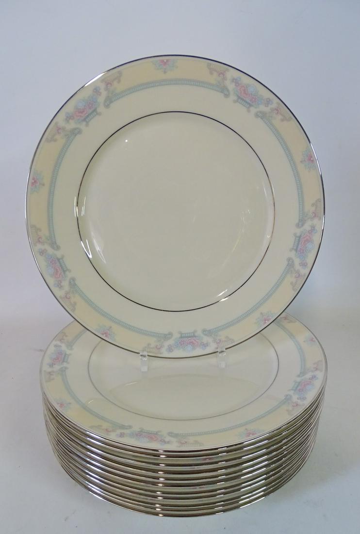 12  LENOX FAIRFIELD PLATES 10'' DIA. (1 of 3)