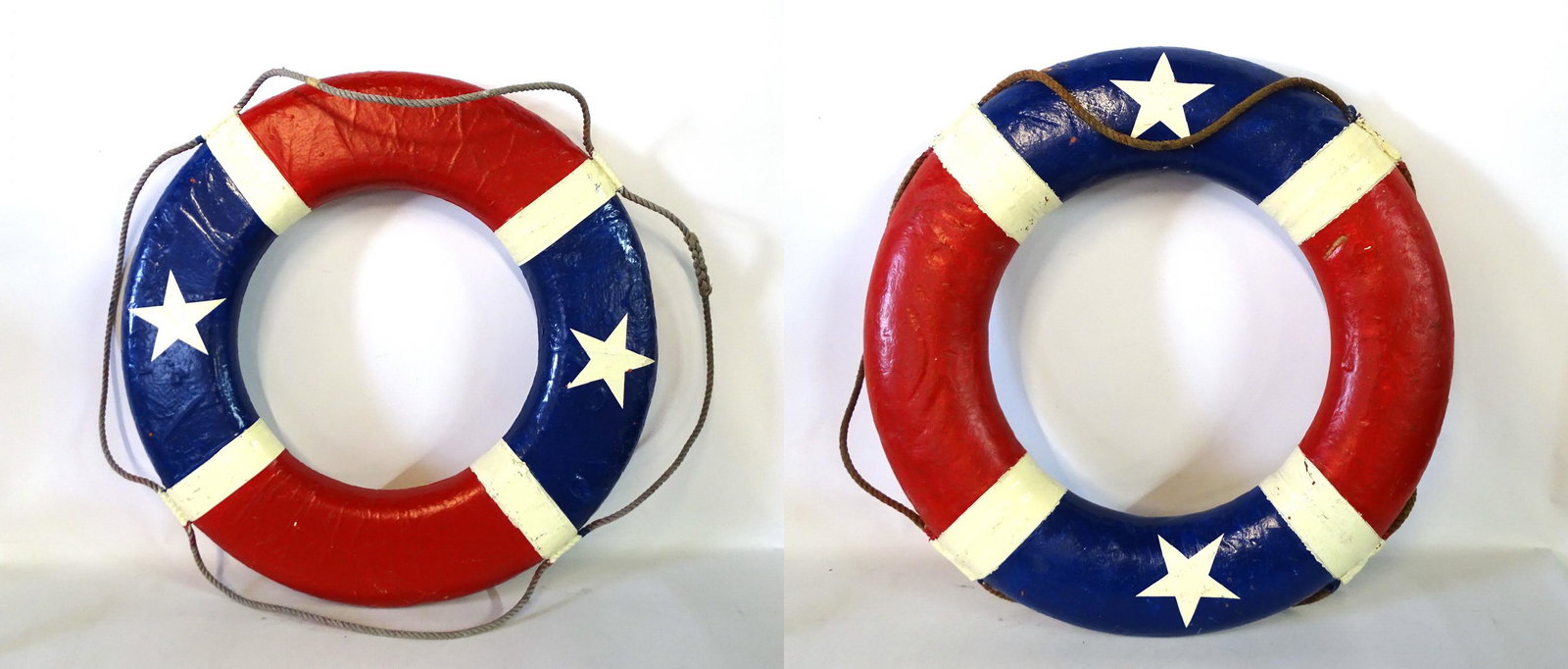 PR. PATRIOTIC LIFE BUOYS 30" DIA.: PR. PATRIOTIC LIFE BUOYS 30" DIA.