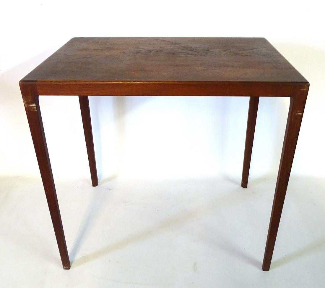 MID CENTURY LOW TABLE 22"H 23"L 15.5"D (1 of 4)