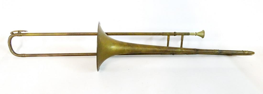 VINTAGE BAND TROMBONE: VINTAGE BAND TROMBONE 42"L