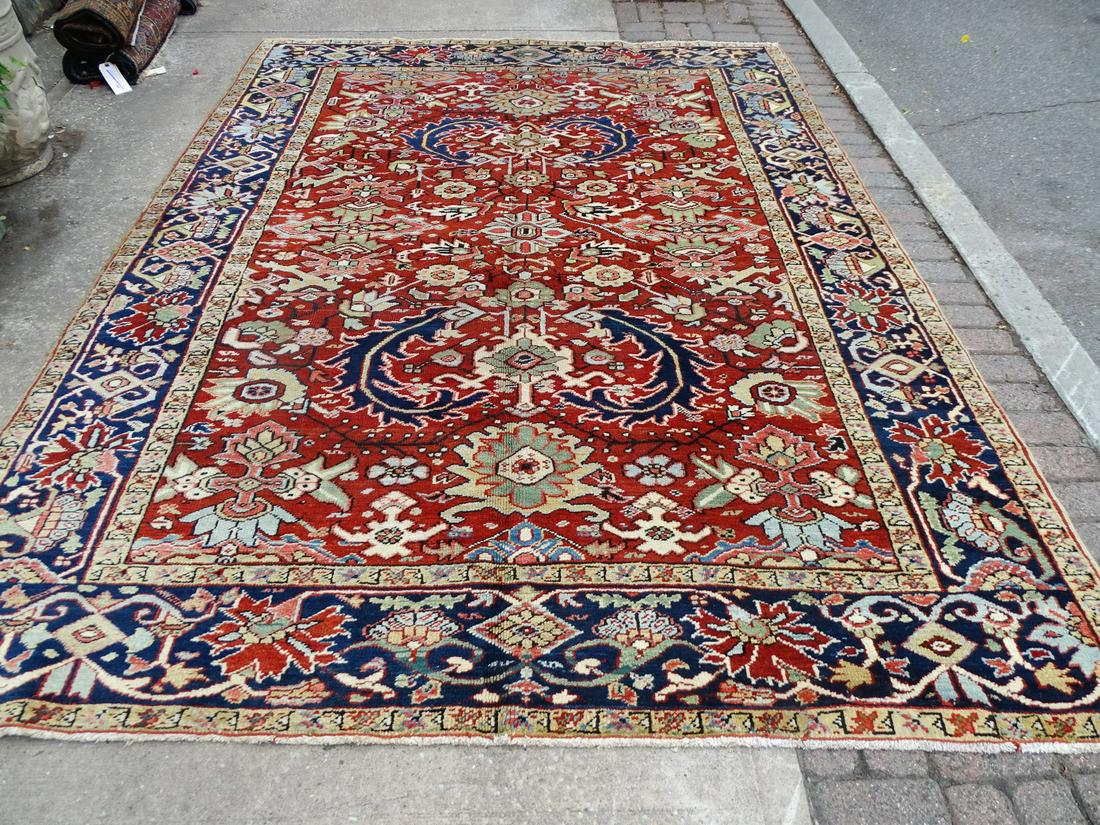 HENRIZ 1920s CARPET 7'3" X 9'6" (1 of 11)