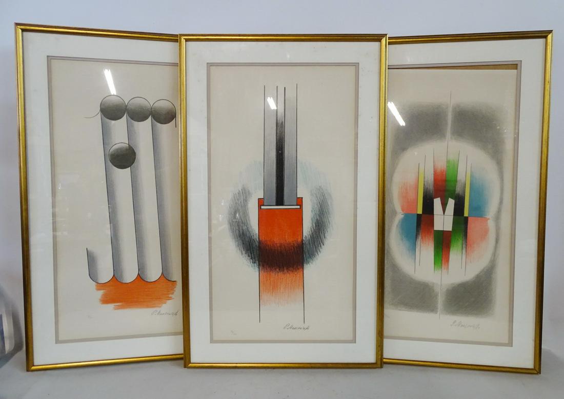 (3) PAUL MAUSOUROFF PRINTS RUSSIAN (1 of 13)