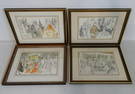 4 FELIKS TOPOLSKI BRITISH SCENES WORKS ON PAPER