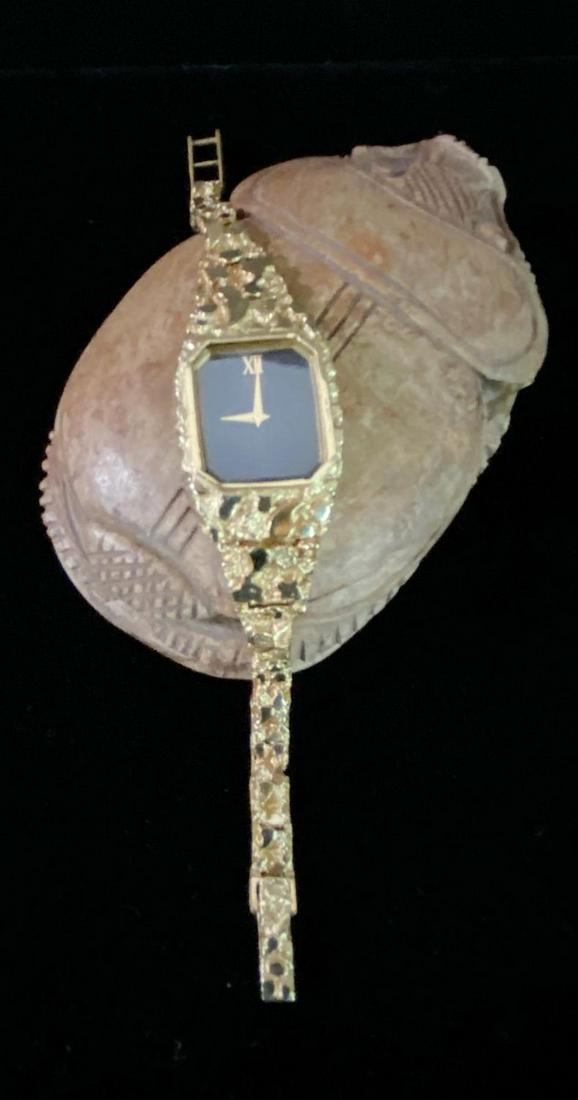 SEIKO 14KT GOLD LADIES WATCH: SEIKO 14KT GOLD LADIES WATCH