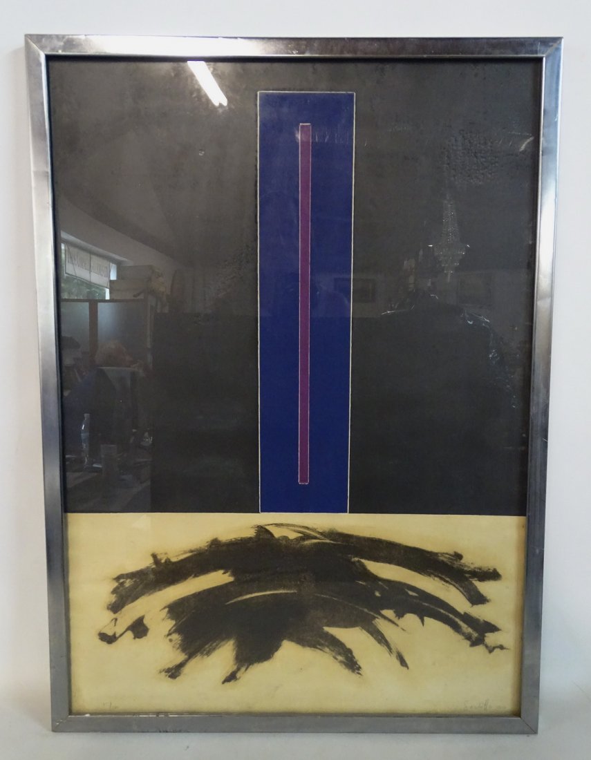 MODERNIST PRINT 1971          30" X 22" (1 of 4)