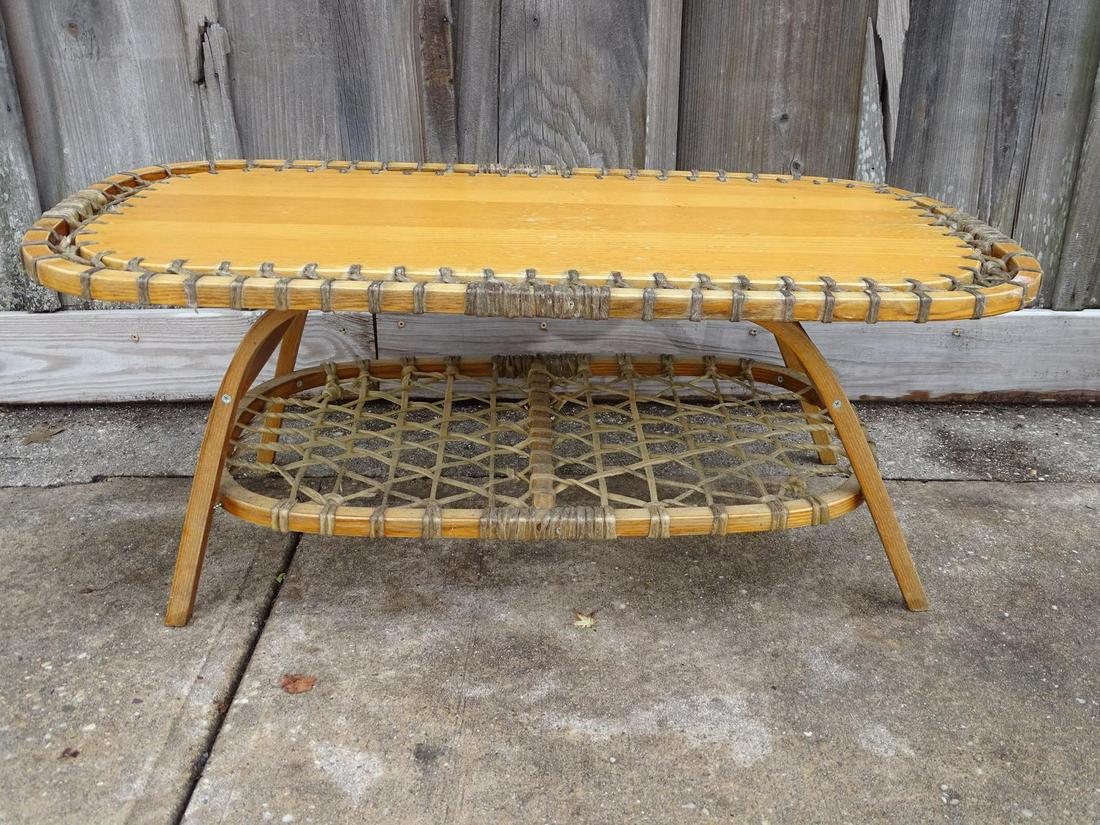 SNOCRAFT TABLE (NORWAY MAINE) 15" H X 37" W (1 of 6)