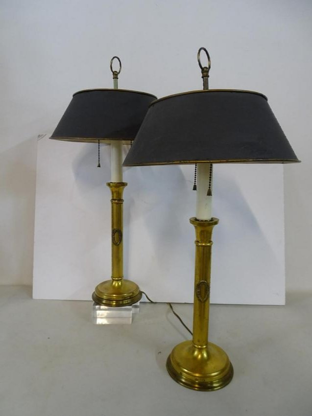 PR. TOLE LAMPS 21"H (1 of 8)