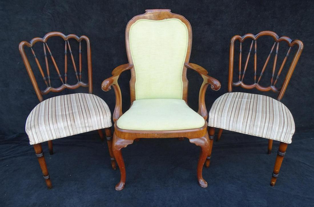 GROUP OF 3 CHAIRS (1) SCHMIEG AND KOTZIAN AND 2 REGENCY (1 of 15)