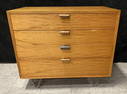 GEORGE NELSON 4 DRAWER CHEST  29.5 X 34 X 18.5"