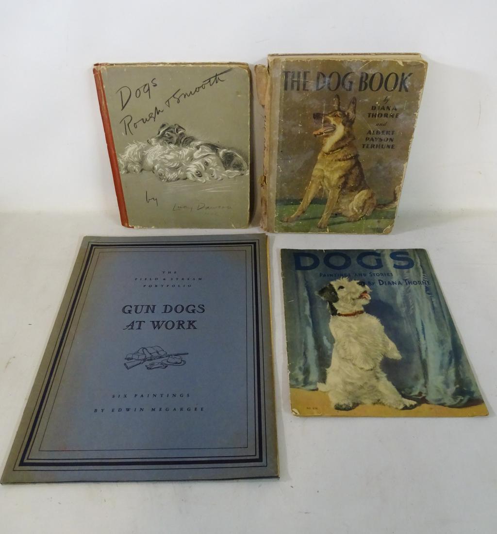 4 DOG THEMED BOOKS INC. 2 BY DIANA THORNE 15X13 (1 of 11)