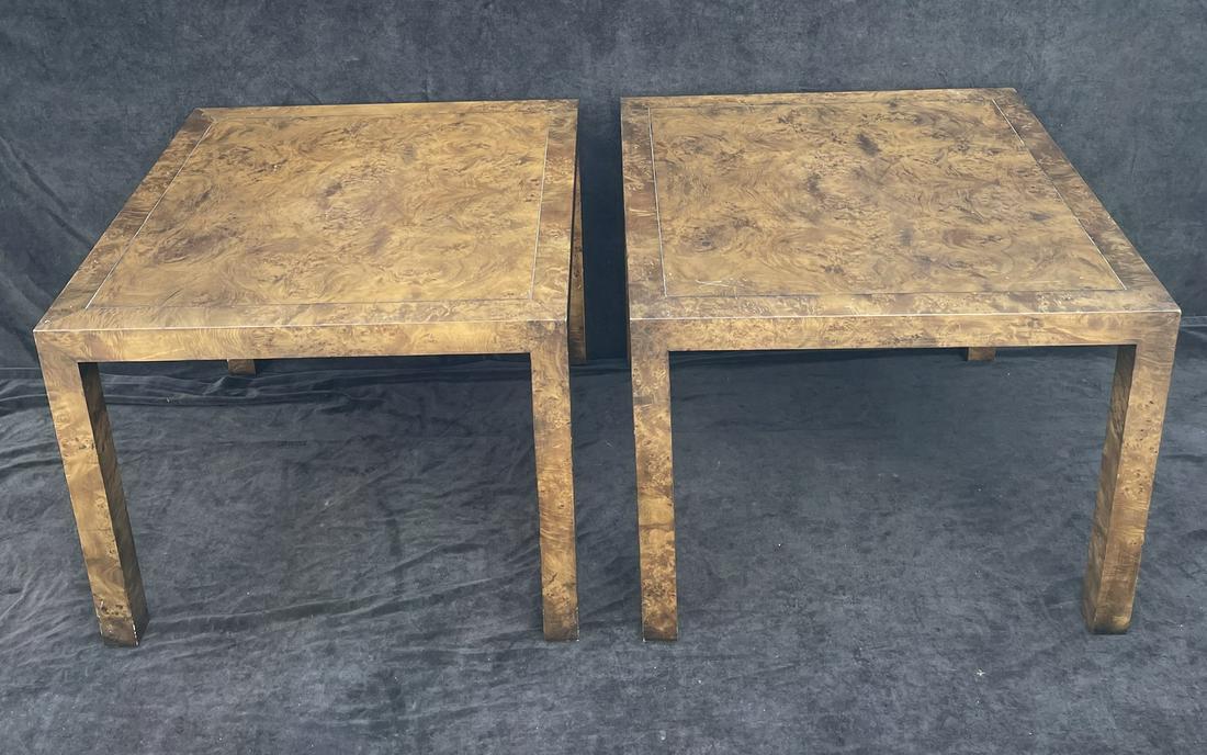 PR. OLIVEWOOD TABLES 28.25" X 32" X 32" (1 of 8)